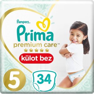 Prima Premium Care Külot Bez, 5 Beden, 34 Adet