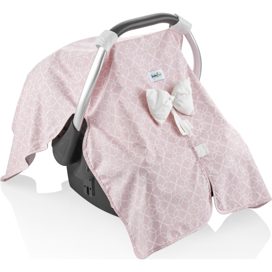 BabyJem Ana Kucağı & Puset Örtüsü, Pembe, Yonca
