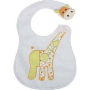 Sevi Bebe Yandan Cırtlı Mama Önlüğü, Zürafa