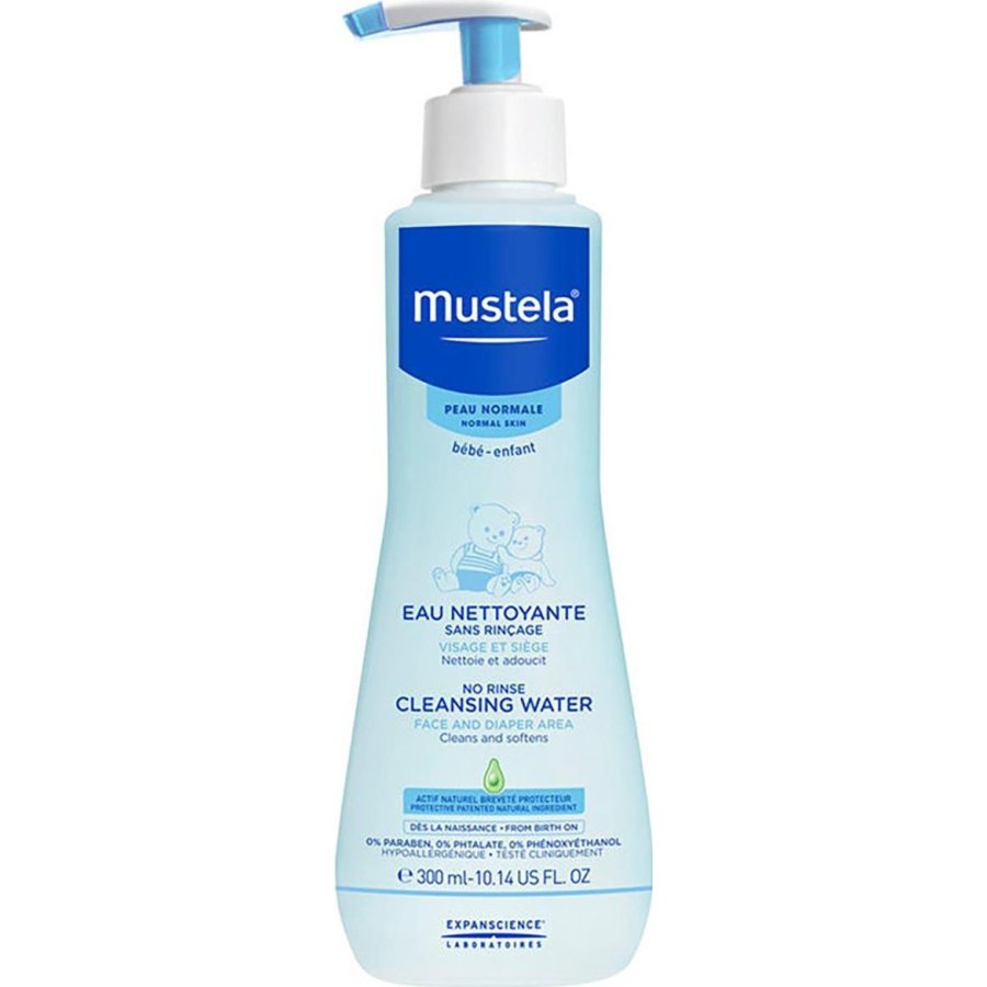 Mustela Cleansing Water Durulama Gerektirmeyen Temizleme Sıvısı, 300 ml