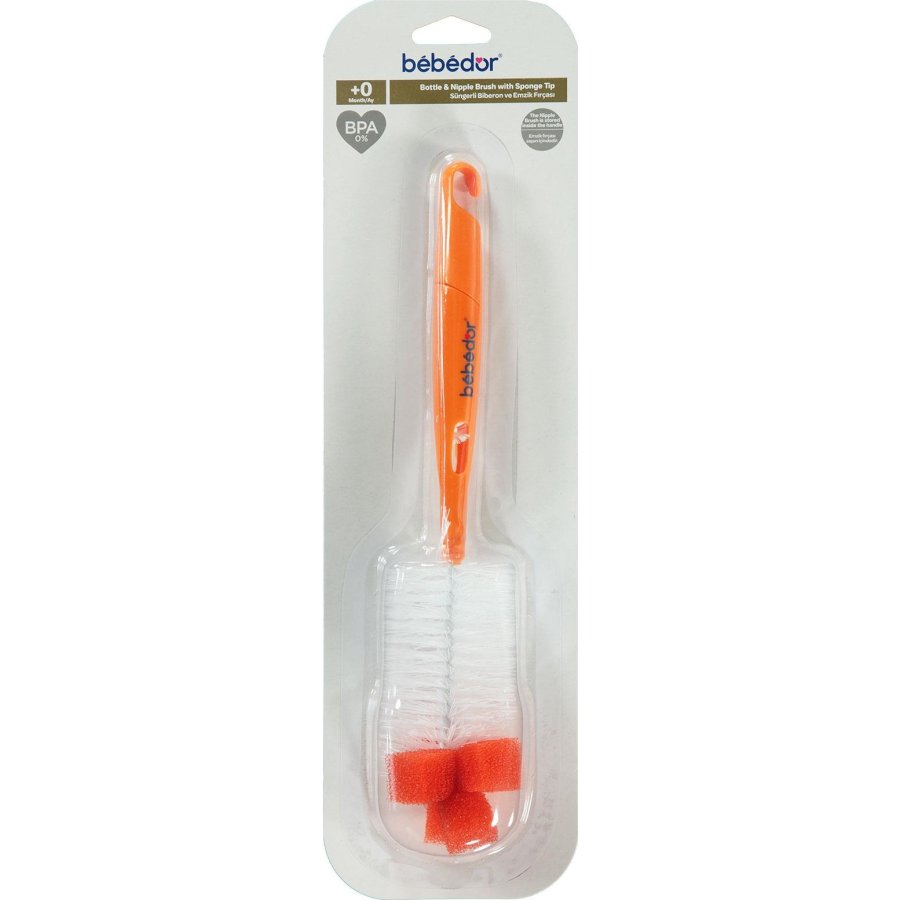 Bebedor Süngerli Biberon Fırça Seti