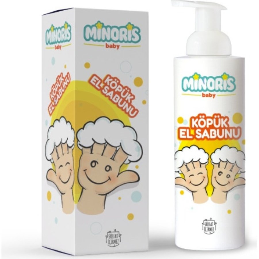 Minoris Baby Organik Köpük El Sabunu, 500 ml