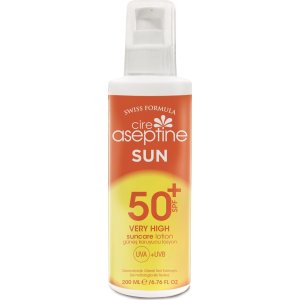 Cire Aseptine Sun Güneş Koruyucu Losyon, SPF 50, 200 ml