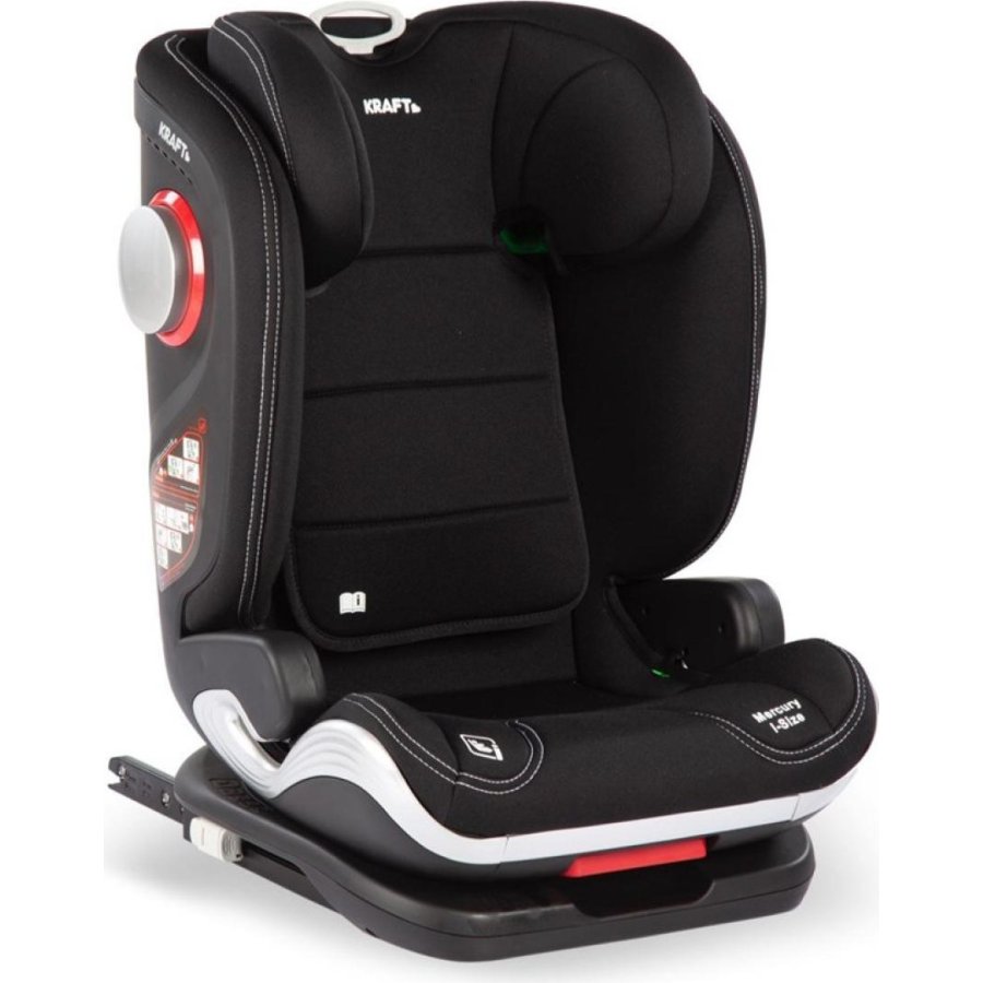 Kraft Mercury I-Size 15-36 kg İsofixli Oto Koltuğu, Siyah