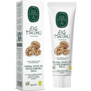 Eyüp Sabri Tuncer Doğal Diş Macunu, Ceviz & Ceviz Kabuğu Özlü, 90 g
