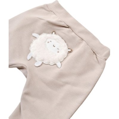 Bibaby Biorganic Curly Sheep Patiksiz Pantolon, Bej
