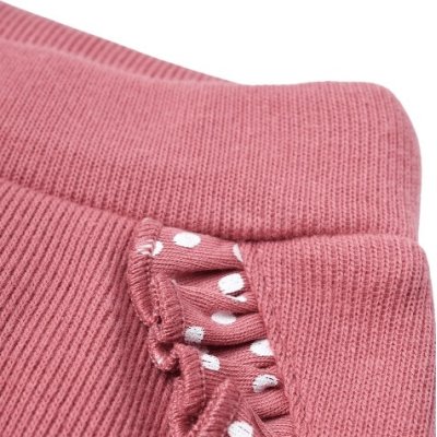 Bibaby Biorganic Little Love Patiksiz Pantolon, Gül Kurusu