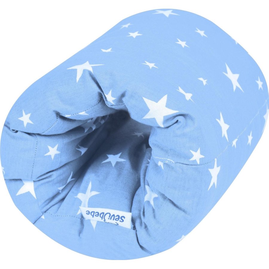 Sevi Bebe Pratik Emzirme Yastığı, Mavi, Yıldız