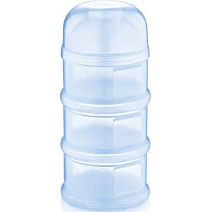 BabyJem Katlı Toz Mama Kabı, Mavi