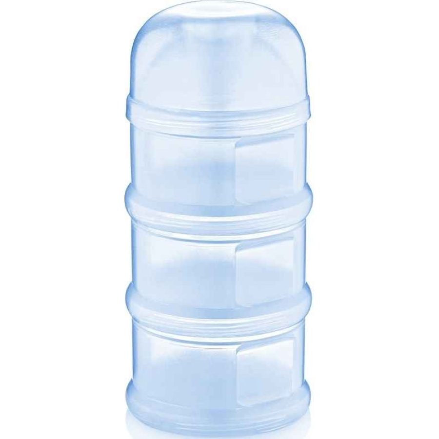 BabyJem Katlı Toz Mama Kabı, Mavi