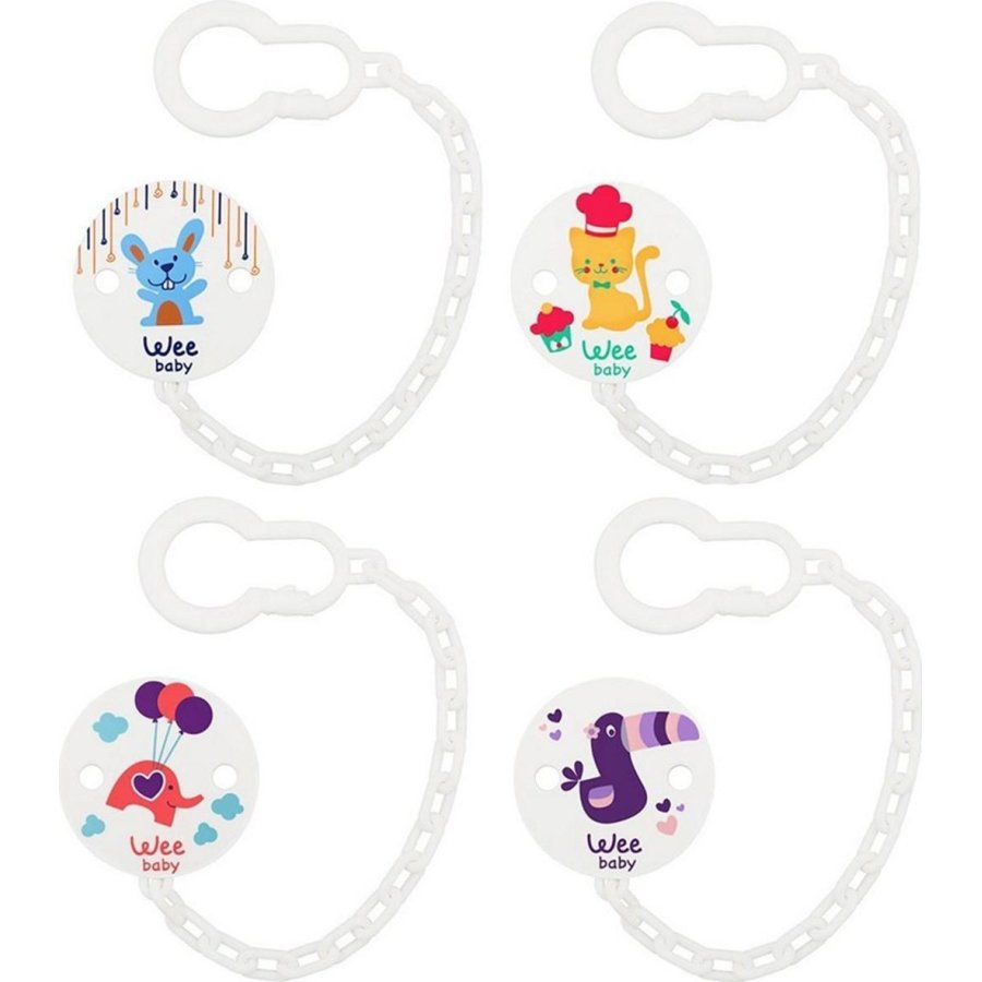 Wee Baby Desenli Emzik Askısı