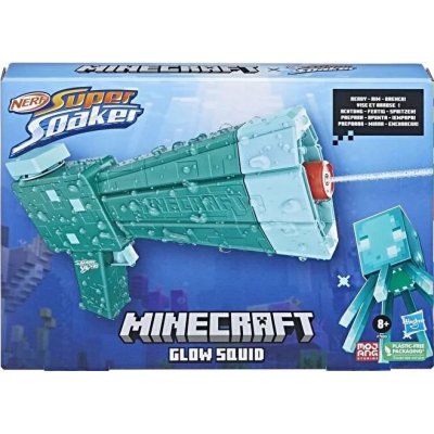 Nerf Super Soaker Minecraft Glow Squid