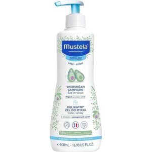 Mustela Yenidoğan Saç ve Vücut Şampuanı, 500 ml