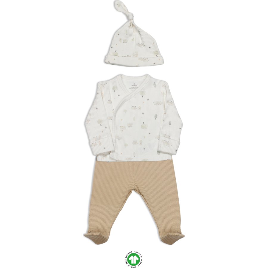 Bistyle Always Dream 3'Lü Zıbın Takım 13110 Ekru Bej