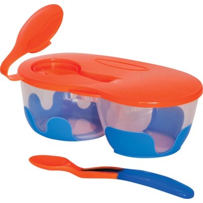 Bebedor 2 Bölmeli Tabak & Kaşık