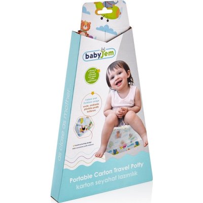 BabyJem Karton Seyahat Lazımlığı, Desenli