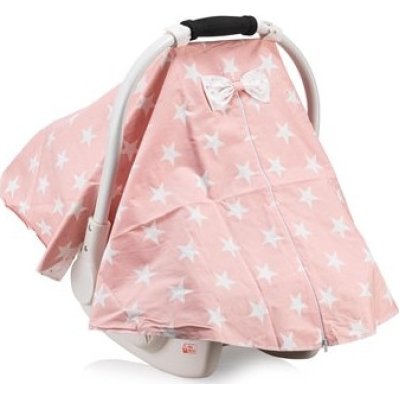 Moje Taşıma Koltuğu Ana Kucağı Örtüsü, Pembe, Yıldız