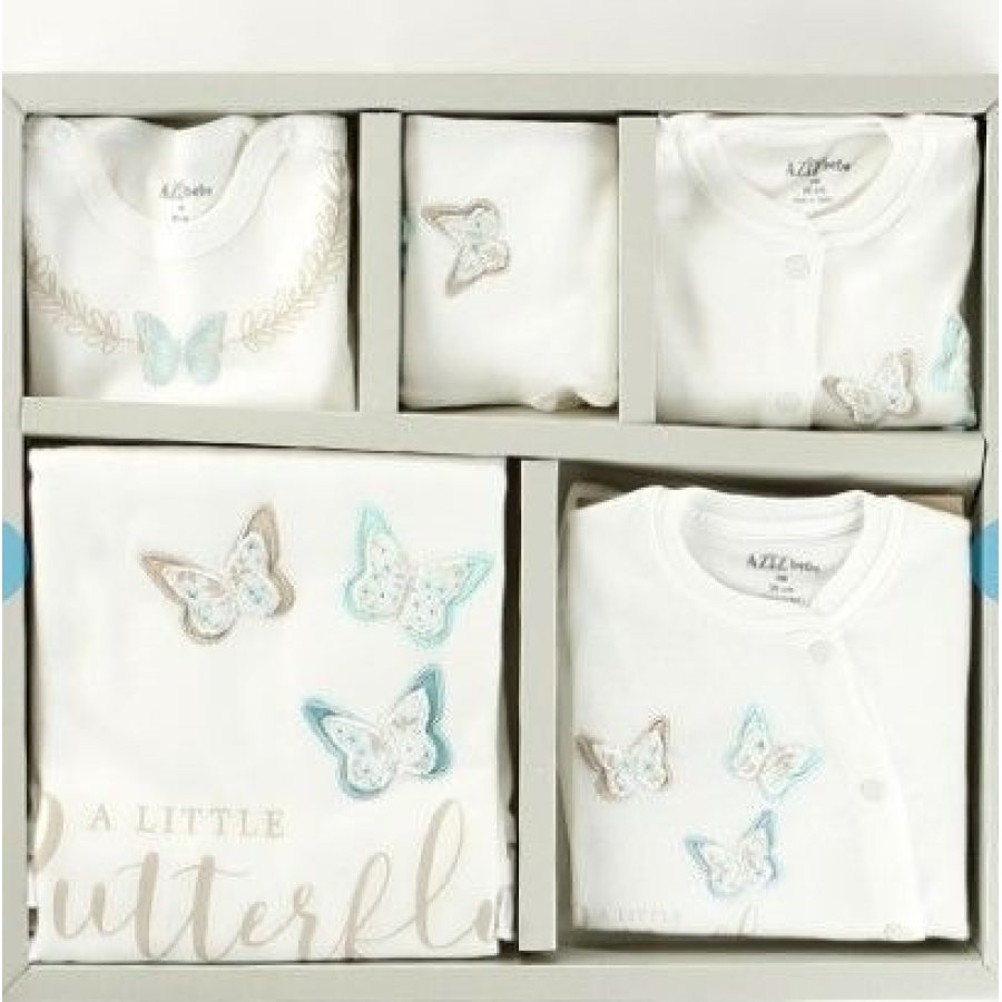 Aziz Bebe 10'lu Hastane Çıkış Seti, Ekru