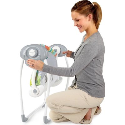 Bright Starts Yağmur Ormanı Taşınabilir Salıncak