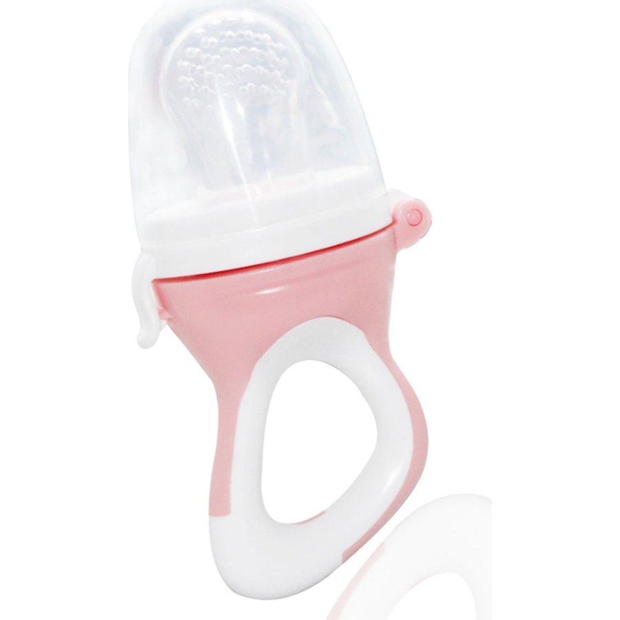 BabyJem Silikon Uçlu Meyve Sebze Emziği, Pembe