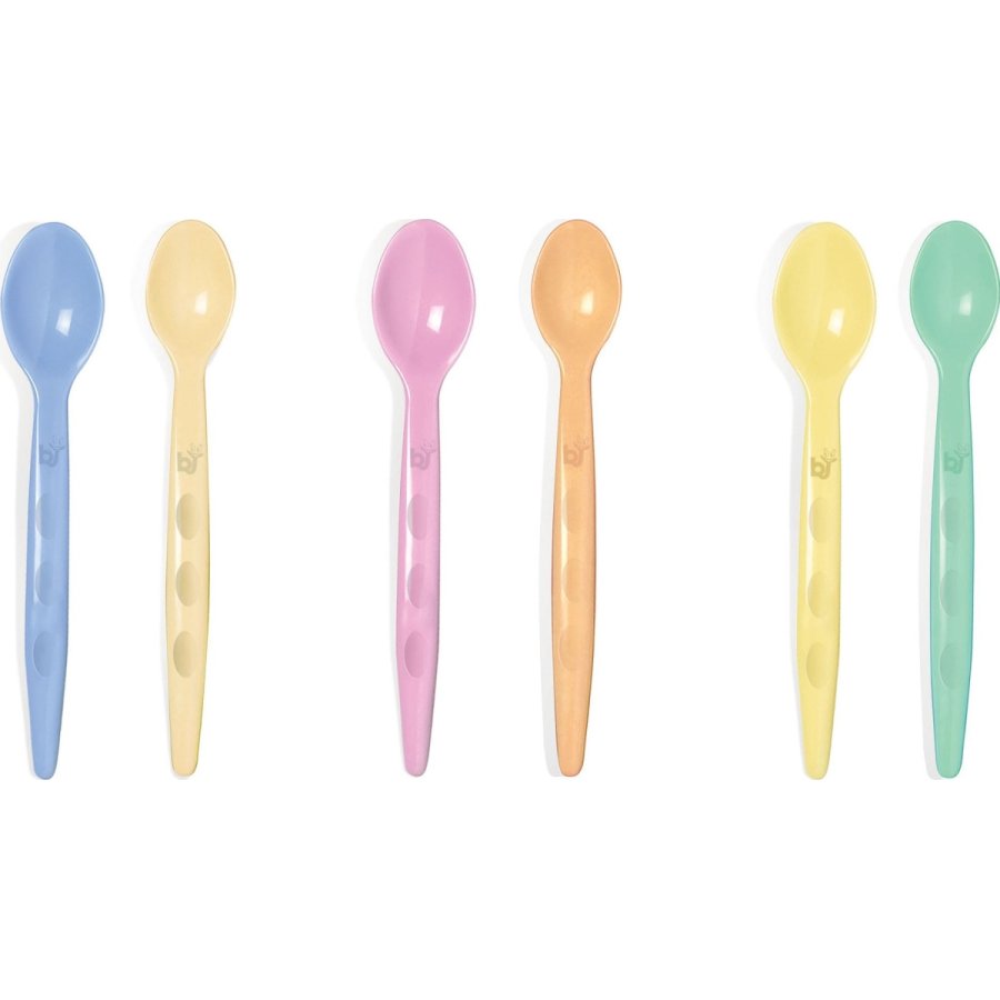 BabyJem Mama Kaşığı, Pembe, Sarı, 2'li
