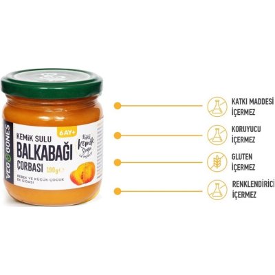 Veg&Bones Kemik Sulu Balkabağı Çorbası, 190 g