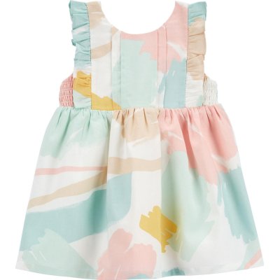 Carter's Kız Bebek 2'li Elbiseli Set, Karışık Renkli