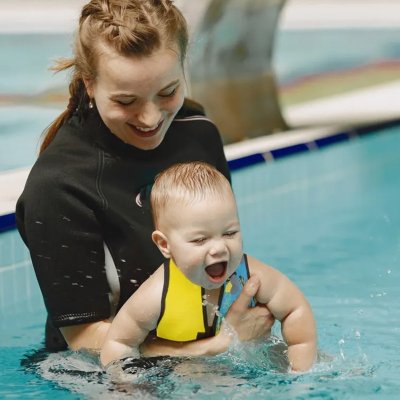 BabyJem Çocuk Yüzme Yeleği, Mavi