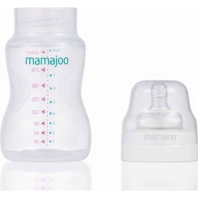 Mamajoo Silver Biberon 250 ml ve Anti Kolik Biberon Emziği No: 2