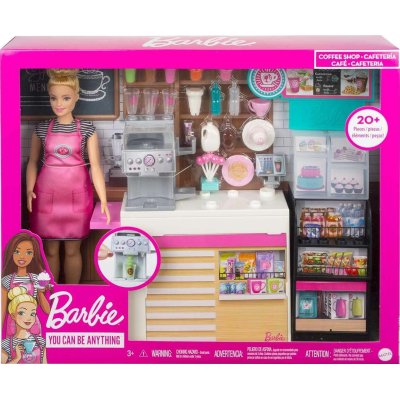 Barbie'nin Kahve Dükkanı Oyun Seti