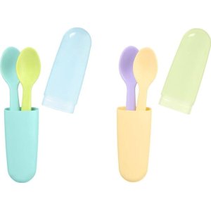 Wee Baby Çatal Kaşık Saklama Kabı