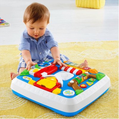 Fisher Price Eğlen ve Öğren Eğitici Köpekçiğin Aktivite Masası, Türkçe-İngilizce