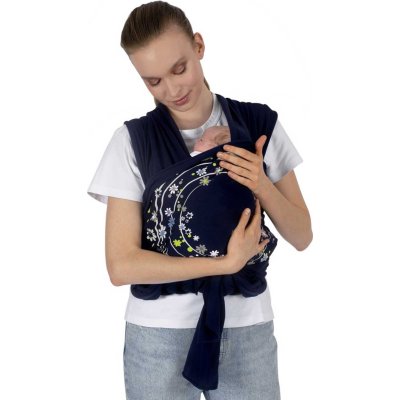 Sevi Bebe Bebek Taşıma Şalı, Lacivert