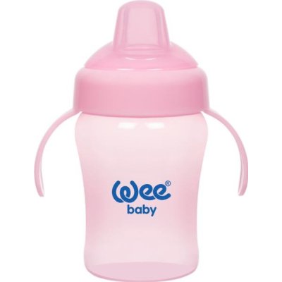 Wee Baby Colorful Akıtmaz Kulplu Antikolik Bardak, 240 ml