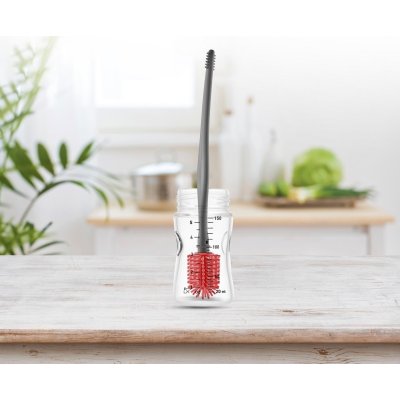 BabyJem Emzik ve Biberon Temizleme Fırçası, Pembe