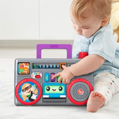 Fisher Price Eğlen ve Öğren Eğlenceli Müzik Kutusu, Türkçe-İngilizce
