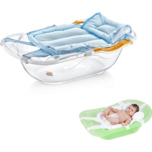 BabyJem Havlu Köpüklü Banyo Filesi, Mavi