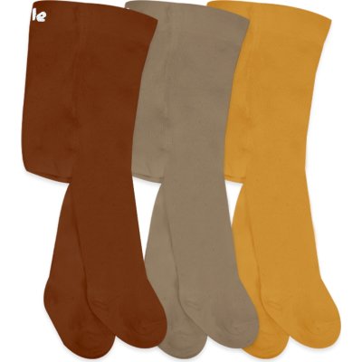 Bistyle Penye Külotlu Çorap, Toprak, 3'lü