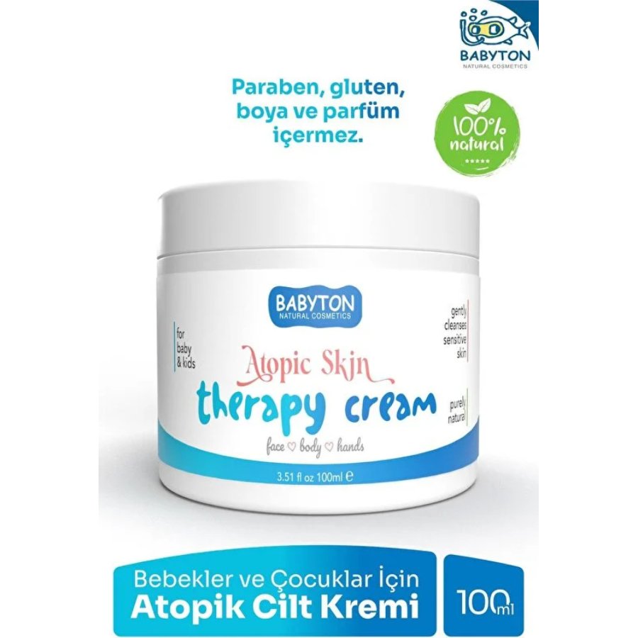 Babyton Bebekler ve Çocuklar İçin Atopik Cilt Kremi 100 ml