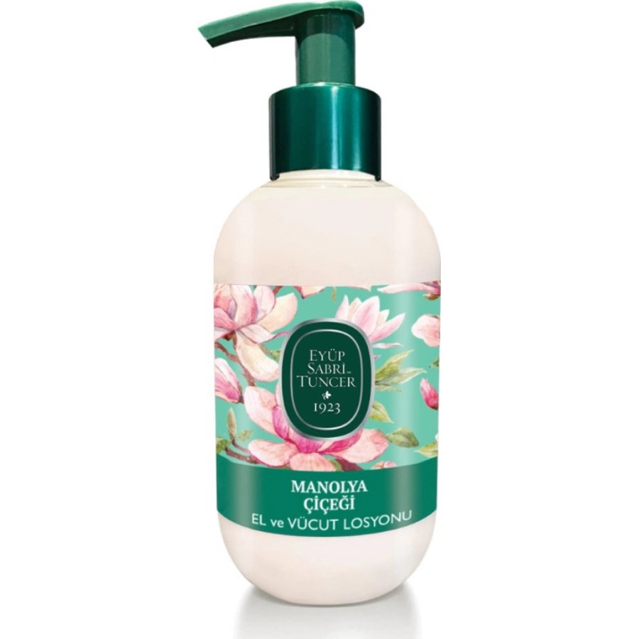Eyüp Sabri Tuncer Doğal Zeytinyağlı El ve Vücut Losyonu 280 ml Manolya Çiçeği