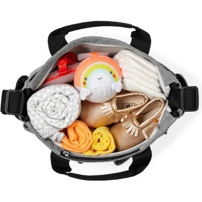 Skip Hop Duo Orjinal Çanta, Gri, Melanj