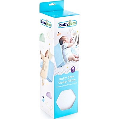 BabyJem Bebek Güvenli Uyku Yastığı, Beyaz