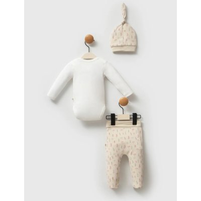 Moi Noi Kokina Şapka Body Pantolon MNB5334 Bej