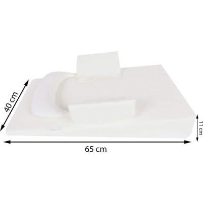 Sevi Bebe Çok Fonksiyonlu Reflü Yatağı, Kiraz Çekirdekli, Krem