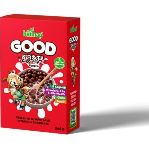 Hünnap Keçi Sütlü Çikolata ve Vitamin Tahıllı Glutensiz Gevrek 240 Gr