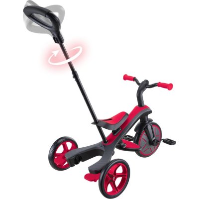 Globber Explorer 4in1 Trike Bisiklet Kırmızı
