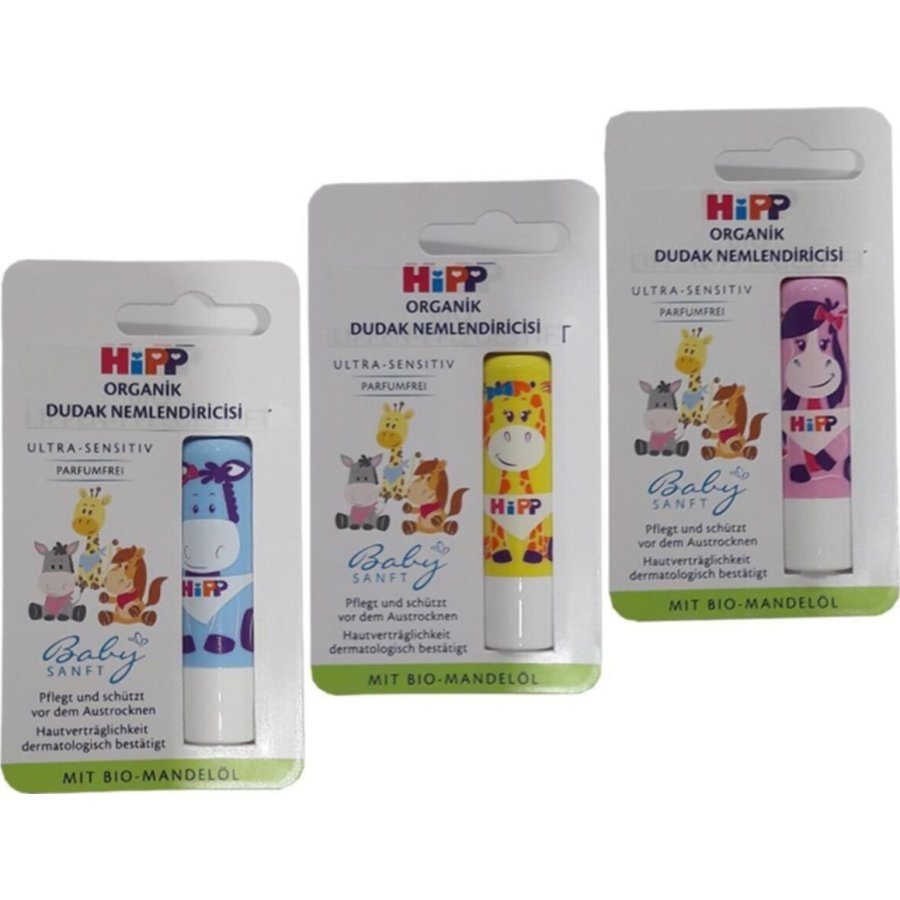 Hipp Babysanft Organik Dudak Nemlendirici