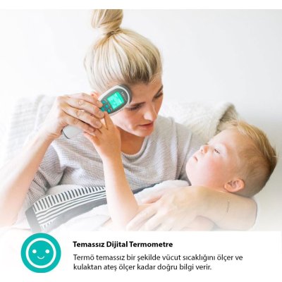 Bblüv Termö Temassız Dijital Kızılötesi Termometre Ateş Ölçer