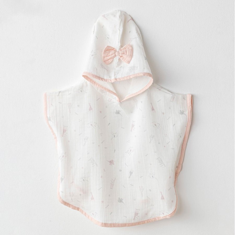 Andywawa AC25513 Love Family Müslin Bebek Panço Ekru