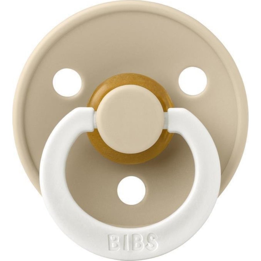 Bibs Colour Kauçuk Emzik 6-18 Ay Vanilla Glow